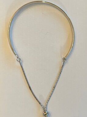 Silver Tone Bolo Bracelet – Adjustable Slider | Minimalist Modern Style